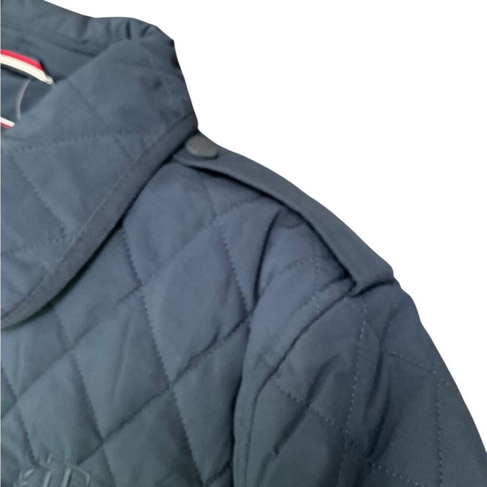 Tommy Hilfiger Women’s Blue Quilted Jacket Blue Size XL NWT - Picture 4 of 8